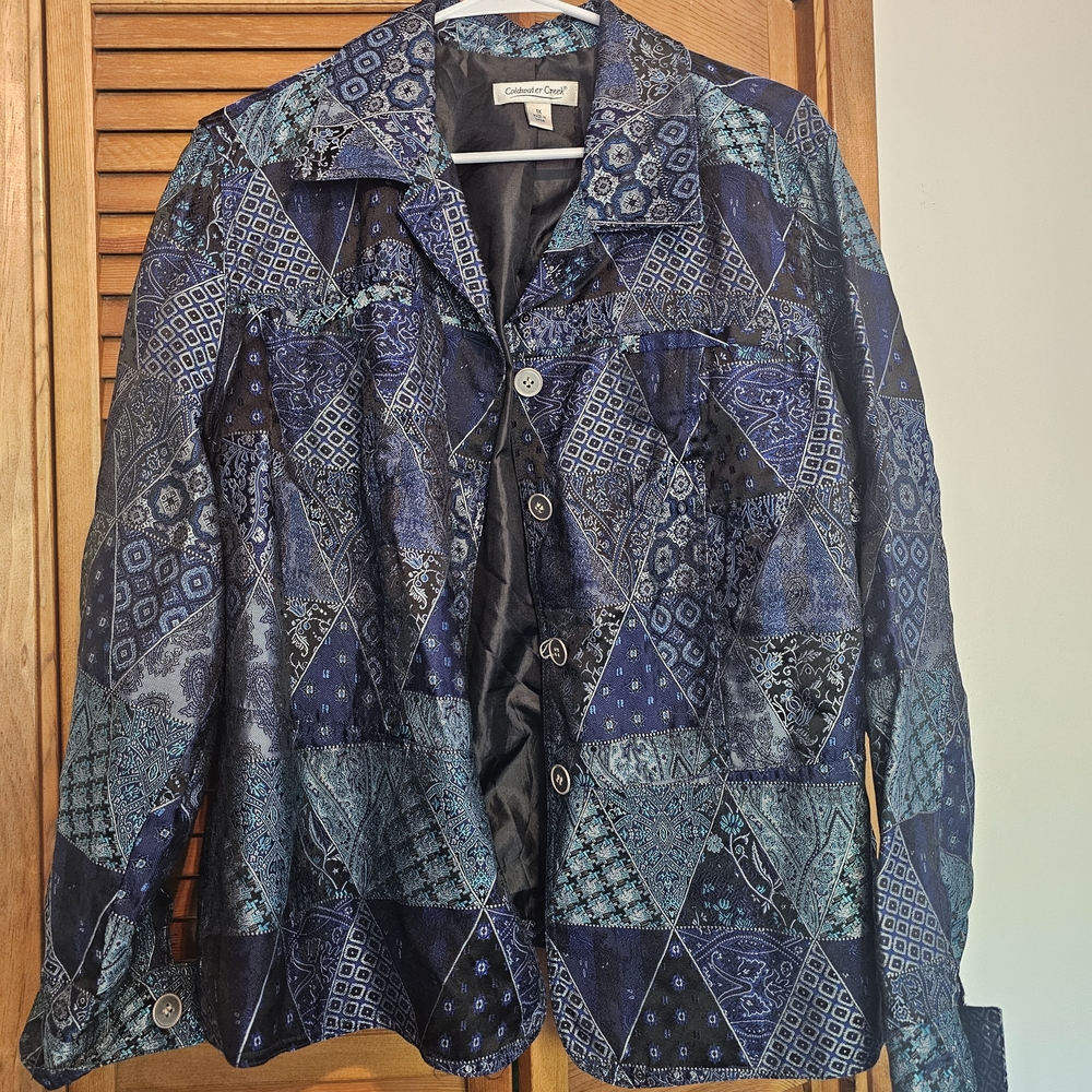 Colorful Patchwork Jacket - image 1